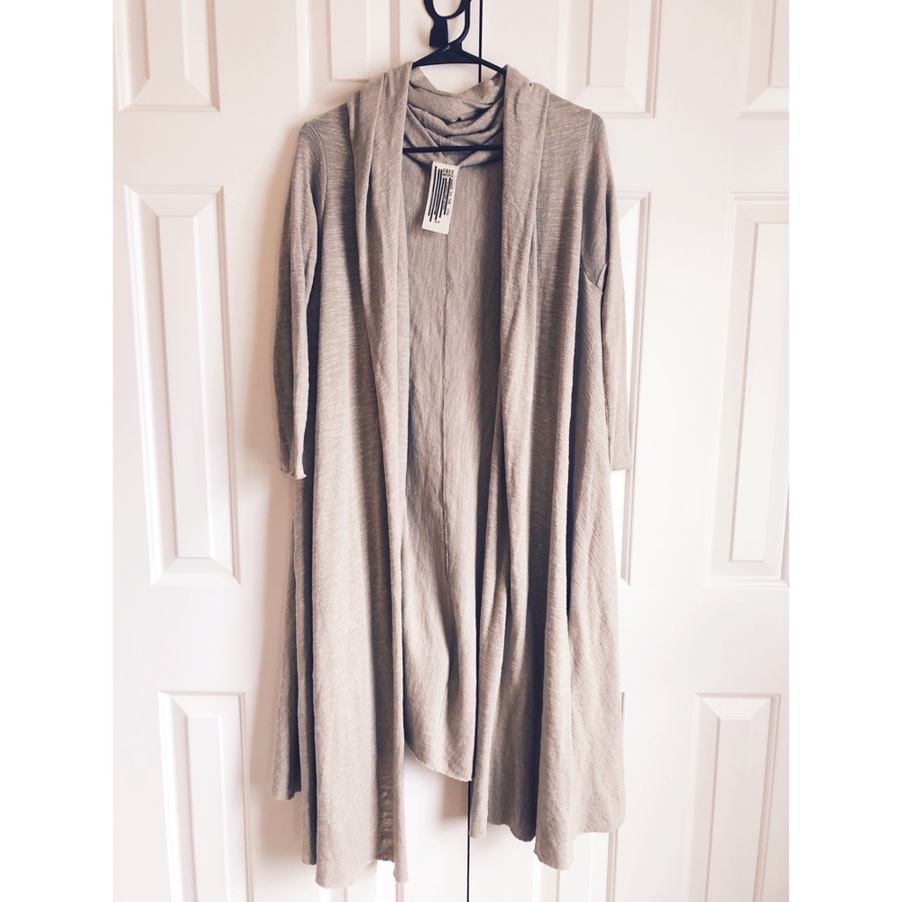 Free people full length cardigan